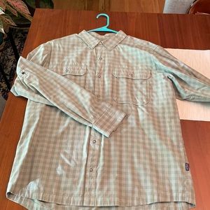 Patagonia snap button down.